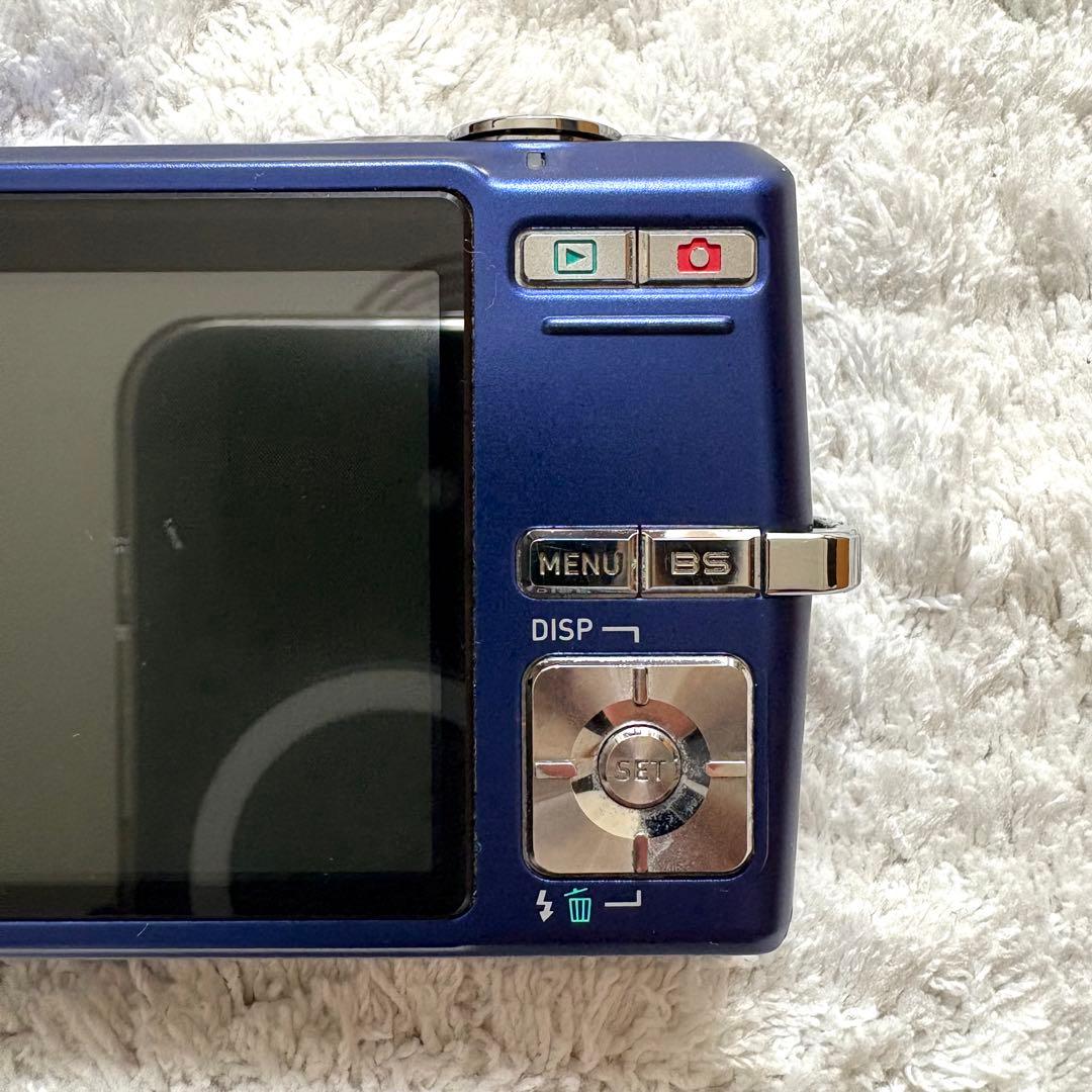 【動作品】CASIO カシオ EXILIM EX-Z700 レトロカメラ ブルー