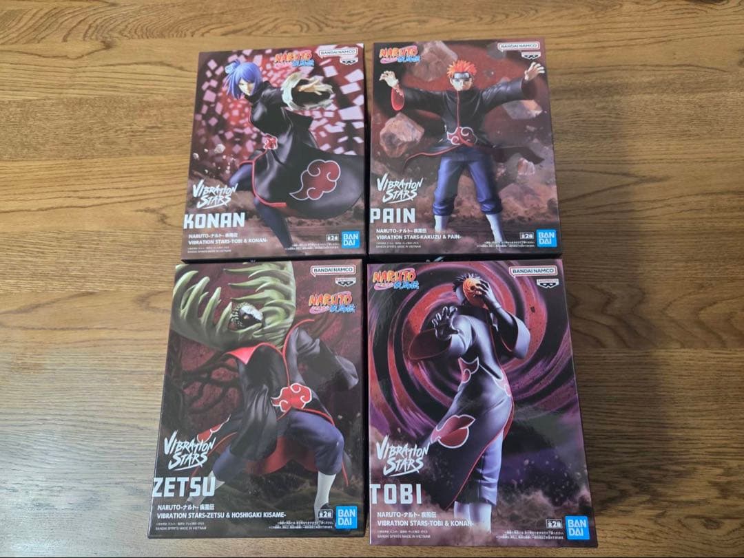 NARUTO VIBRATION STARS 暁11体 コンプセット　未開封