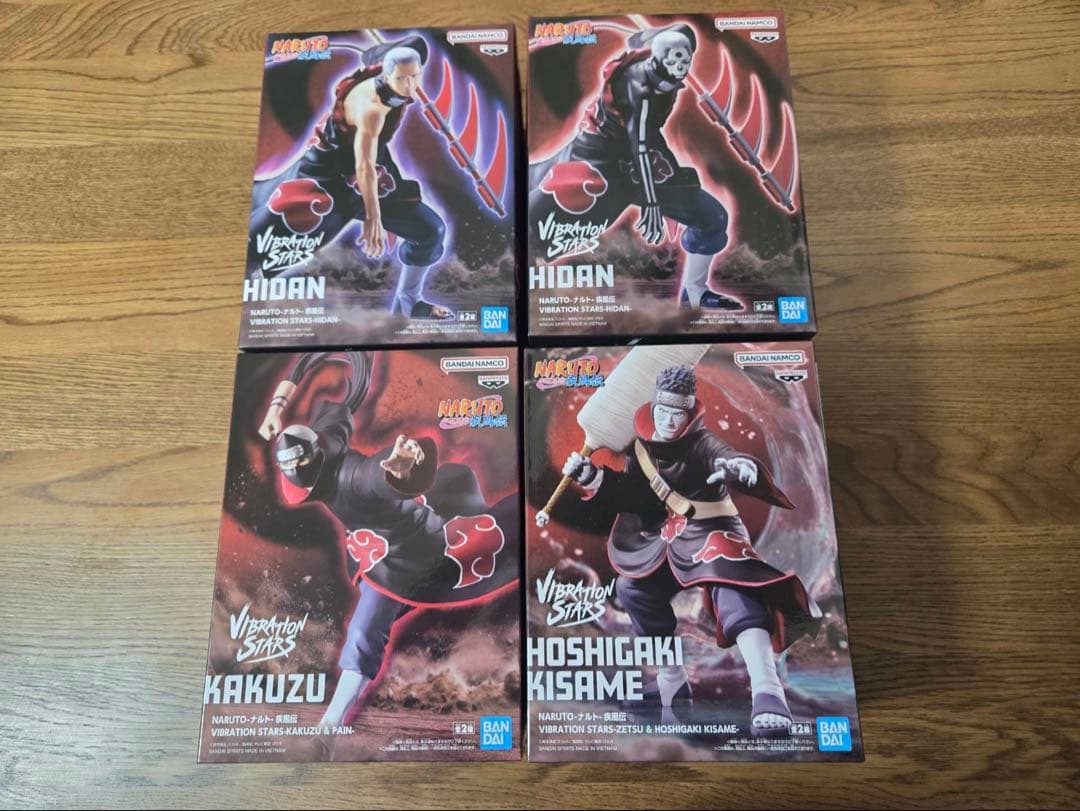 NARUTO VIBRATION STARS 暁11体 コンプセット　未開封