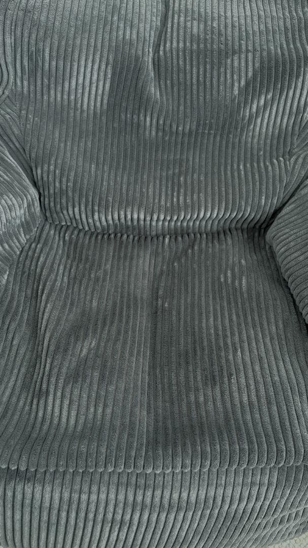 【美品】ルージー LOOSY 1人掛けビーズソファ Charcoal