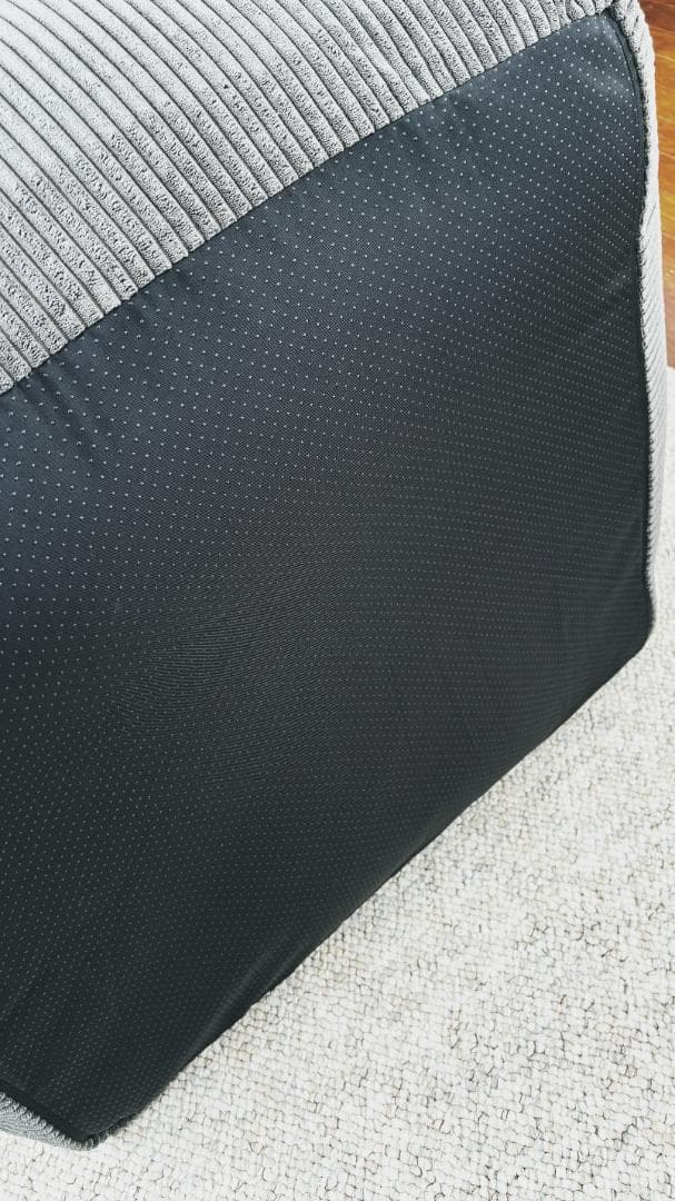 【美品】ルージー LOOSY 1人掛けビーズソファ Charcoal