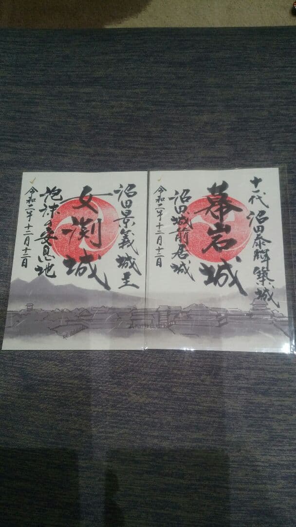 ８月限定、沼田城