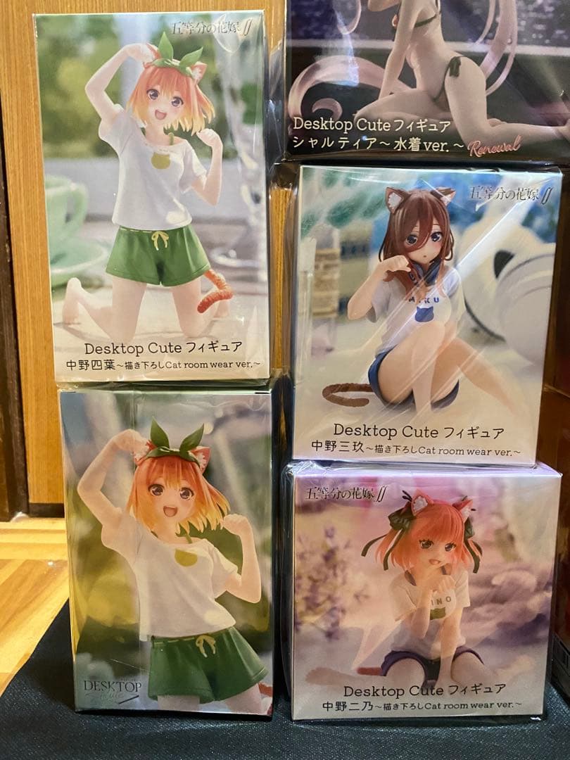 【新品未開封】Desktop Cuteフィギュア まとめ売り 7種