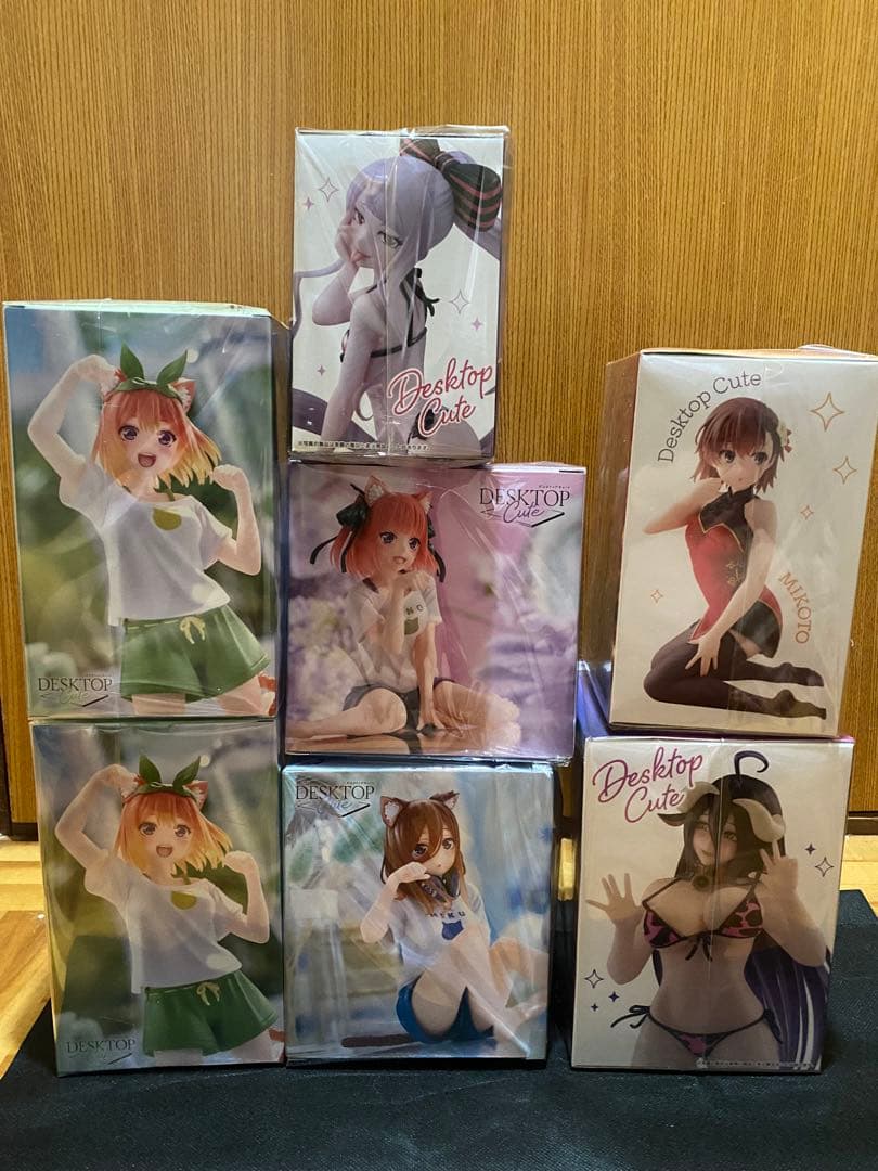 【新品未開封】Desktop Cuteフィギュア まとめ売り 7種