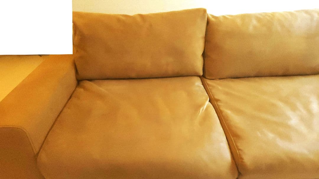 プルート 2.5人掛けソファ（レザーテックス）