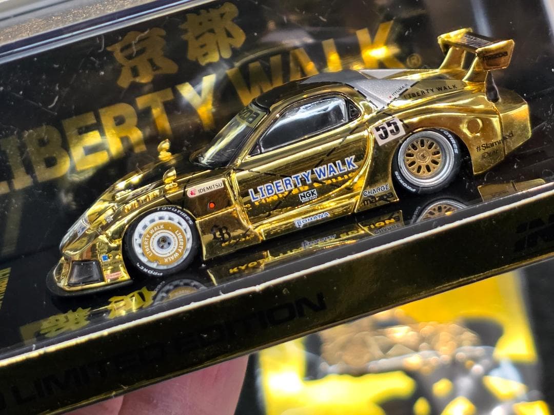 リバティウォーク 京都限定版 RX7 ゴールド 10個セット