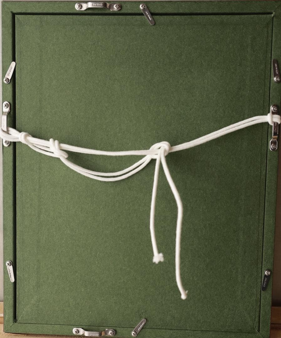 『揺れる花簪』　　　※京都の舞妓さん。　手描き1点物。（水彩防カビ保護ワニス済）