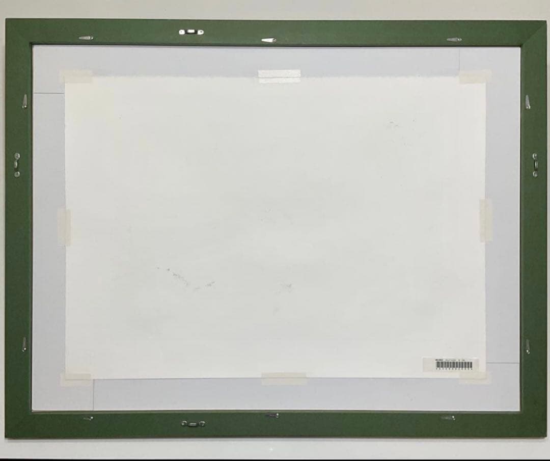 絵画・額縁・織田義郎・ノイシュバンシュタイン18・ドイツ・銅版画+手彩色・美術品