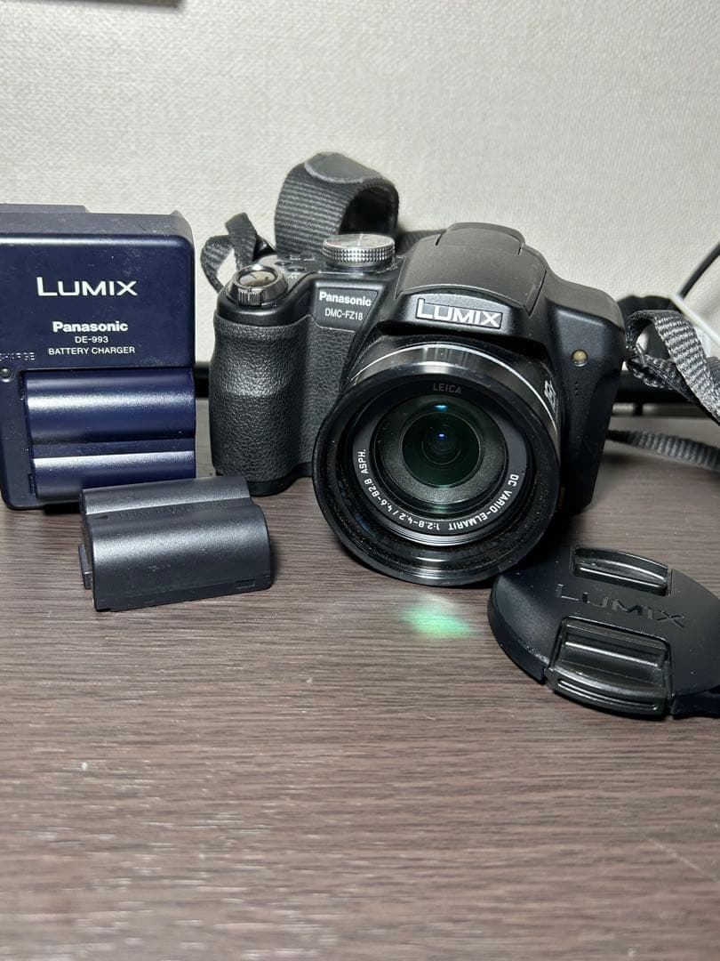 【完動品】Panasonic DMC-FZ18 コンデジ デジカメ 動作確認済み