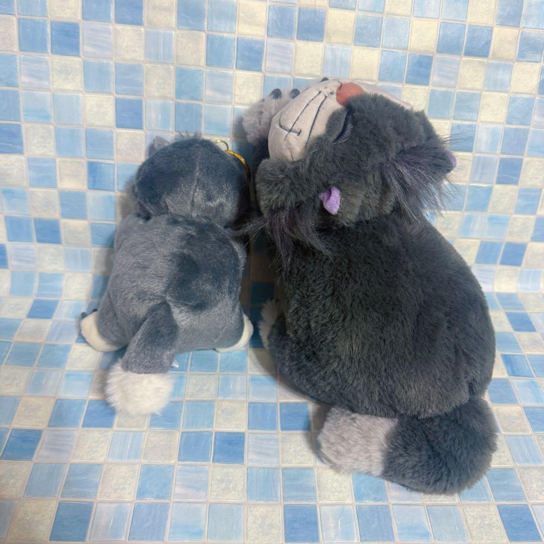 ディズニーストア　ルシファー ぬいぐるみ　ぬいぐるみキーチェーン　5点セット