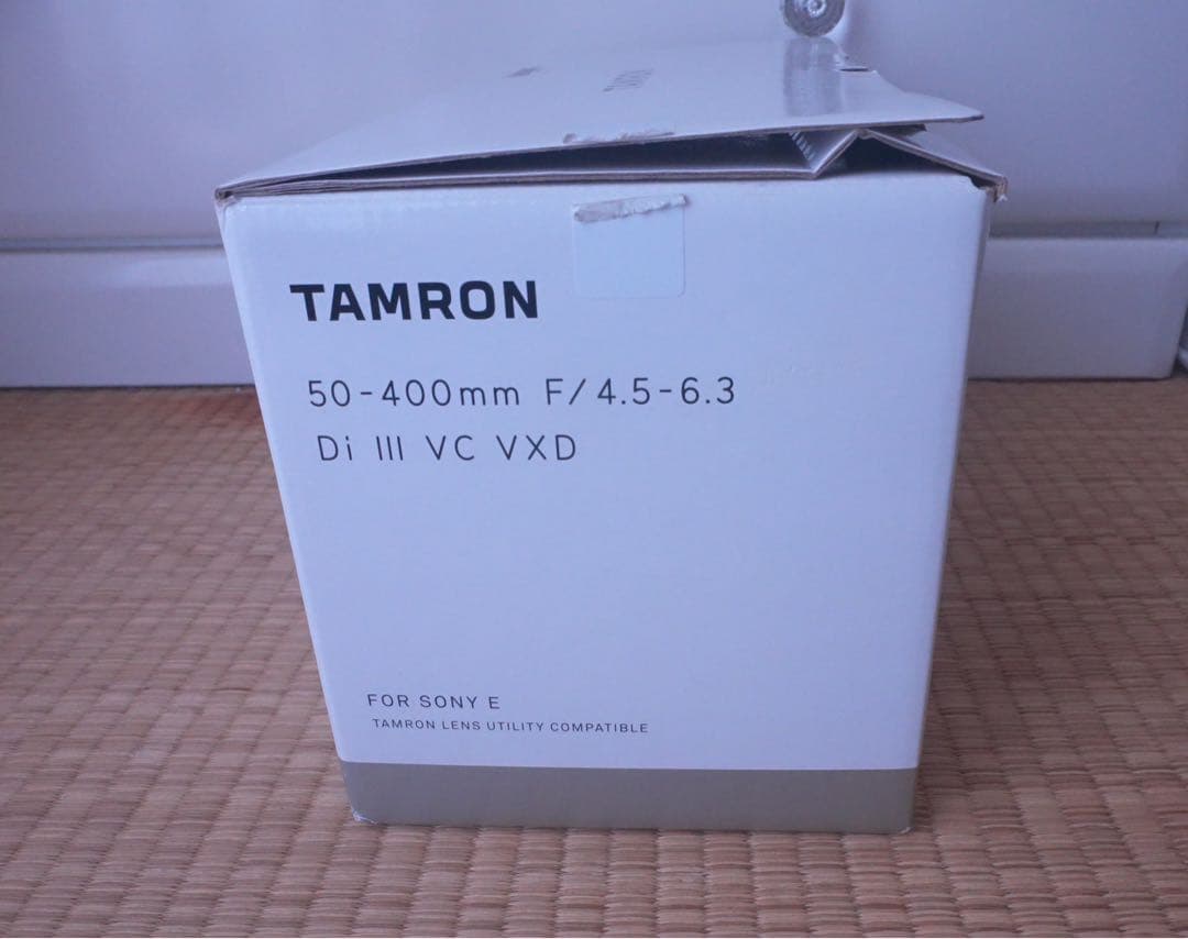 TAMRON 50-400mm F/4.5-6.3 ソニー eマウント用