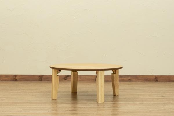 《新品・送料無料》《完成品》Rosslea　折り畳みテーブル　65Φ