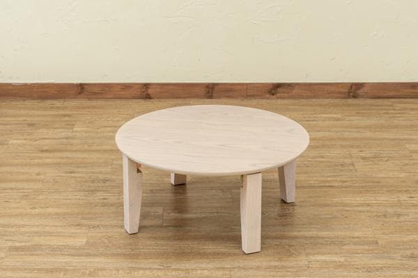 《新品・送料無料》《完成品》Rosslea　折り畳みテーブル　65Φ