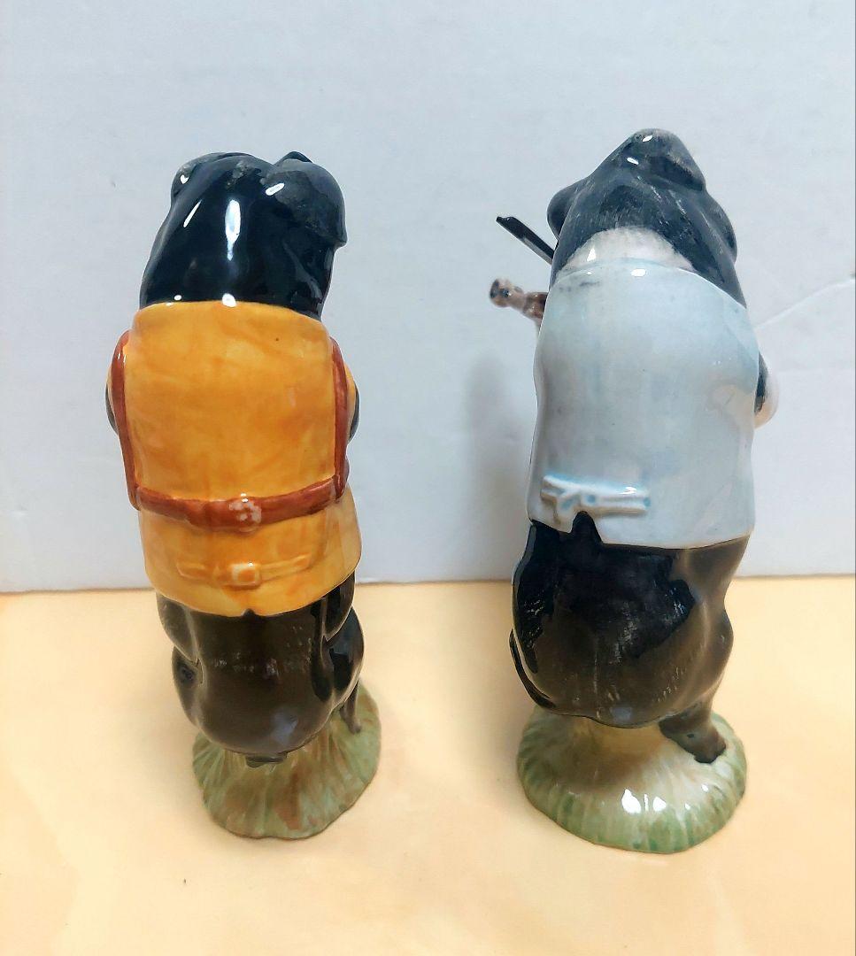【Beswick ベズウィック】 豚　DANIEL  &MICHAEL　置物