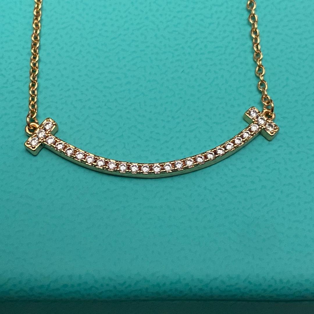 値下げ★ティファ★ニー ★Tスマイル ネックレス スモール