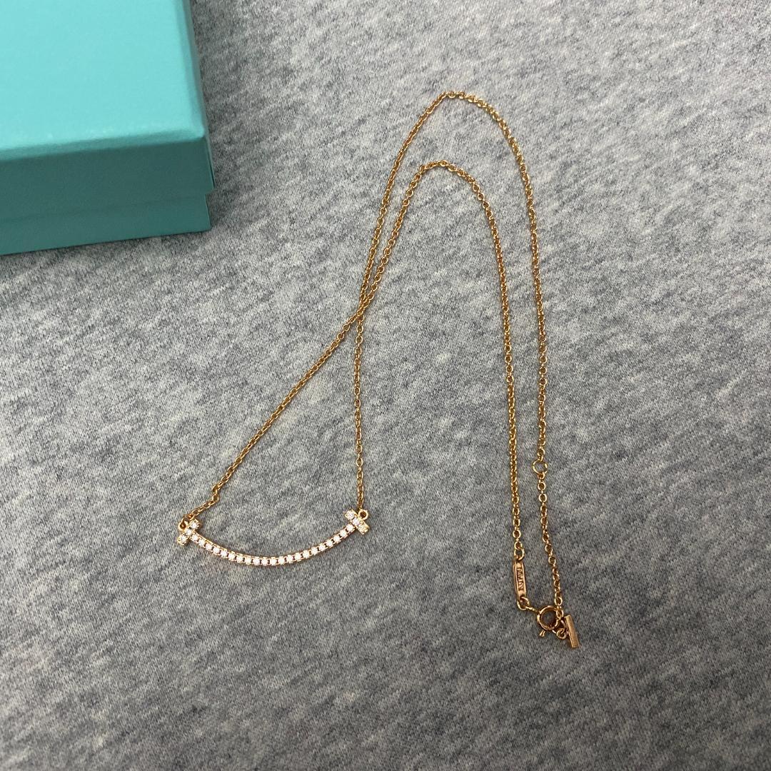 値下げ★ティファ★ニー ★Tスマイル ネックレス スモール