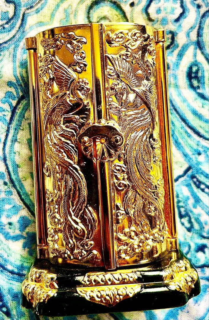 金運爆上げ　持ち運び仏壇！高野山　魂入り阿弥陀如来　鳳凰厨子入り