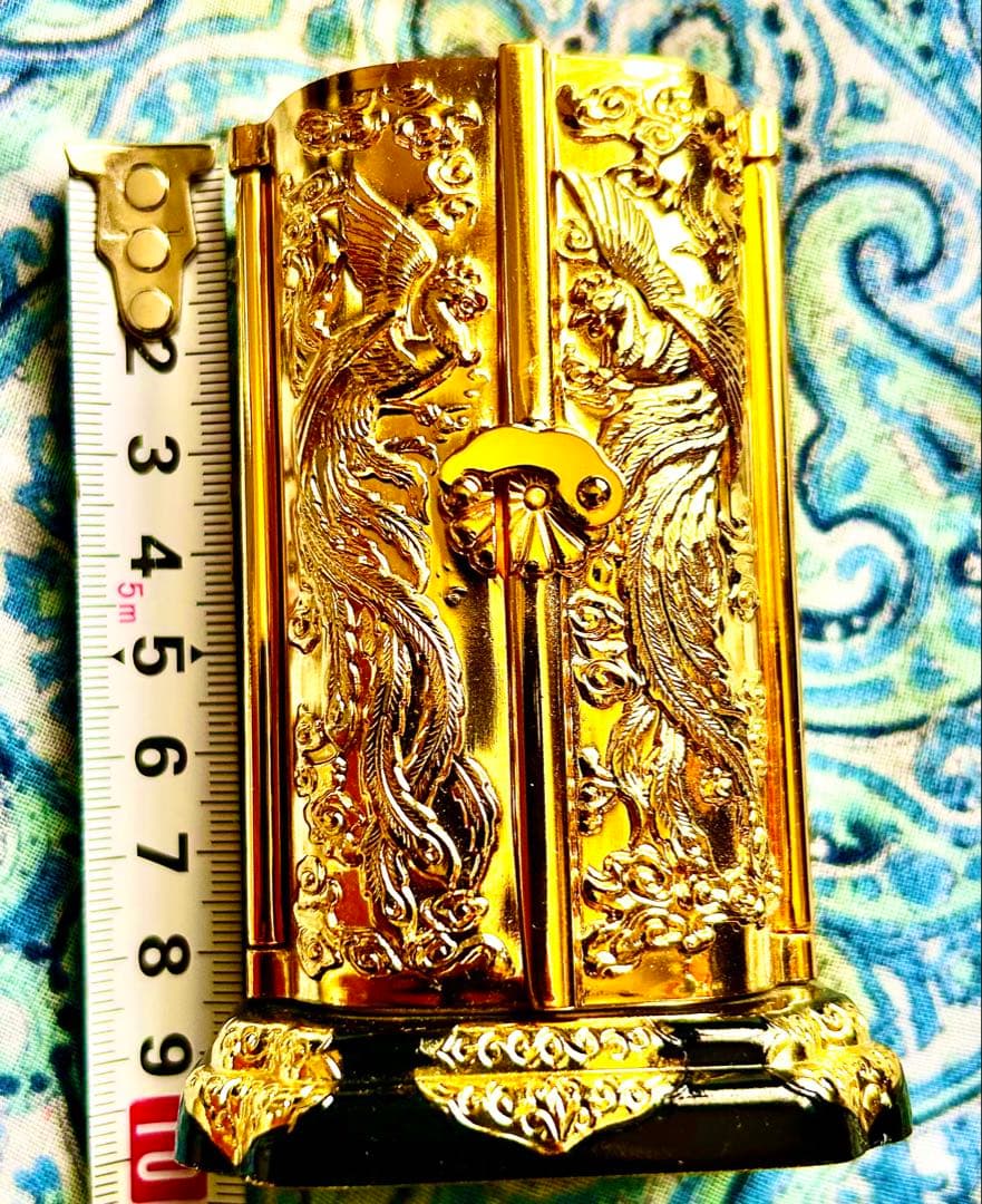 金運爆上げ　持ち運び仏壇！高野山　魂入り阿弥陀如来　鳳凰厨子入り