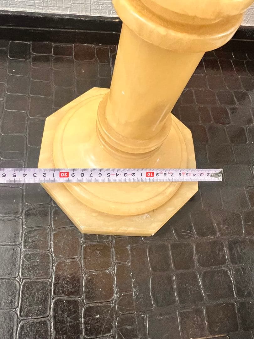 激安送料込‼️ 天然石の小さなテーブルコラム 高級仕上げ 家の装飾 イタリア製