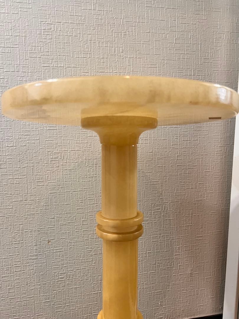 激安送料込‼️ 天然石の小さなテーブルコラム 高級仕上げ 家の装飾 イタリア製