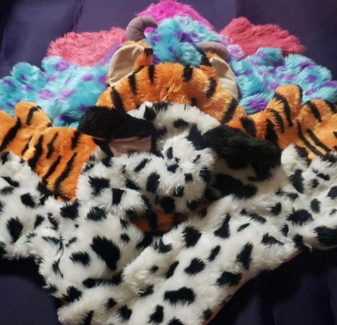 ディズニー　マフラーファンキャップ