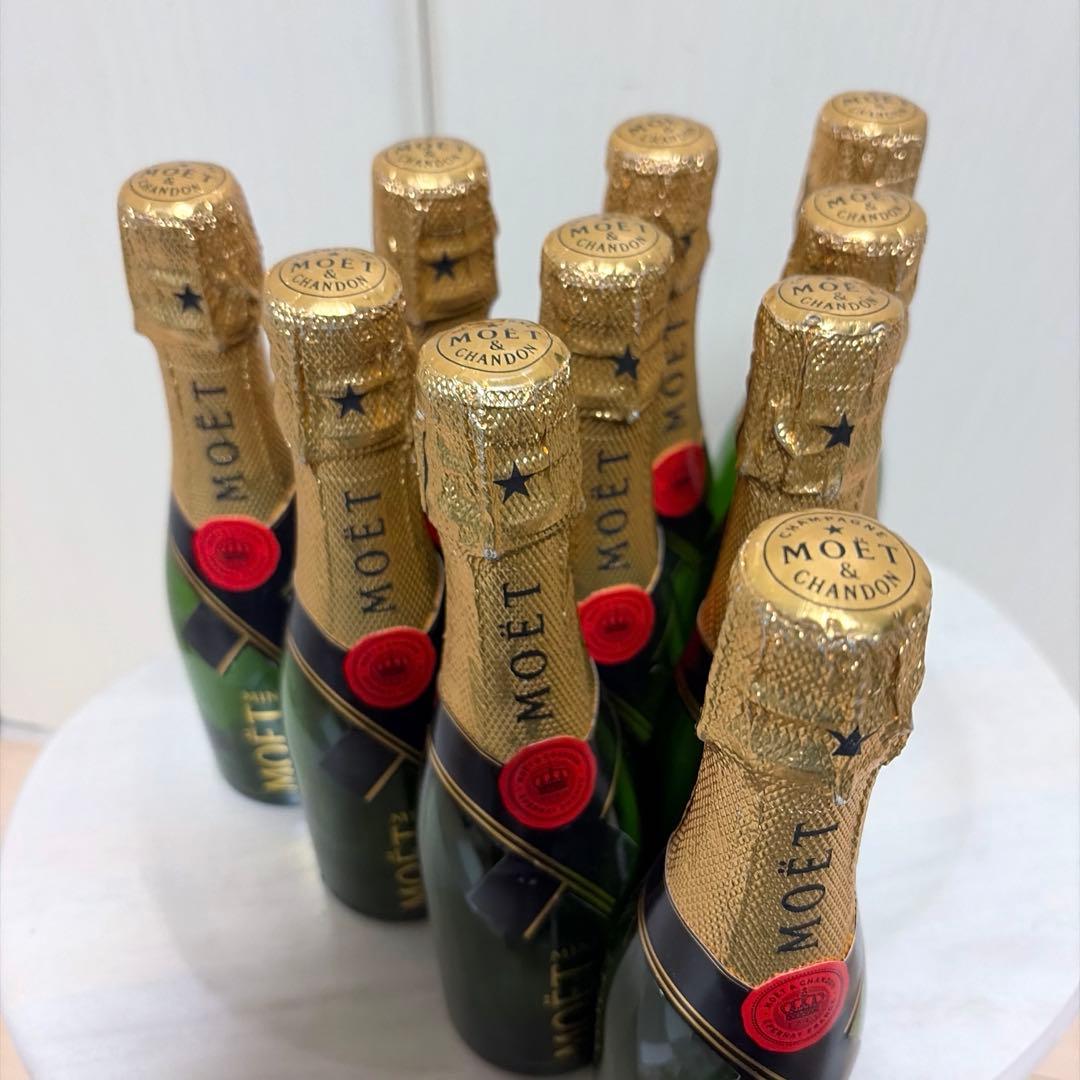 モエエシャンドン ディスプレイ ダミーボトル 空瓶 ミニボトル 10本 展示