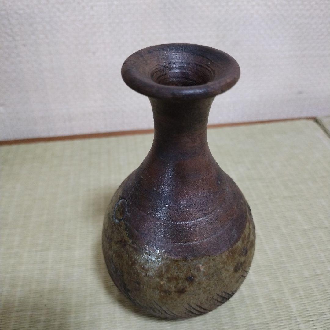 桂又三郎 古備前 小徳利 木箱付き