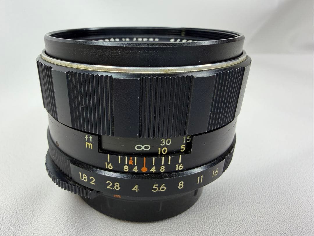 【希少・前期型】Super-Takumar 55mm f1.8 黄変なし／整備済