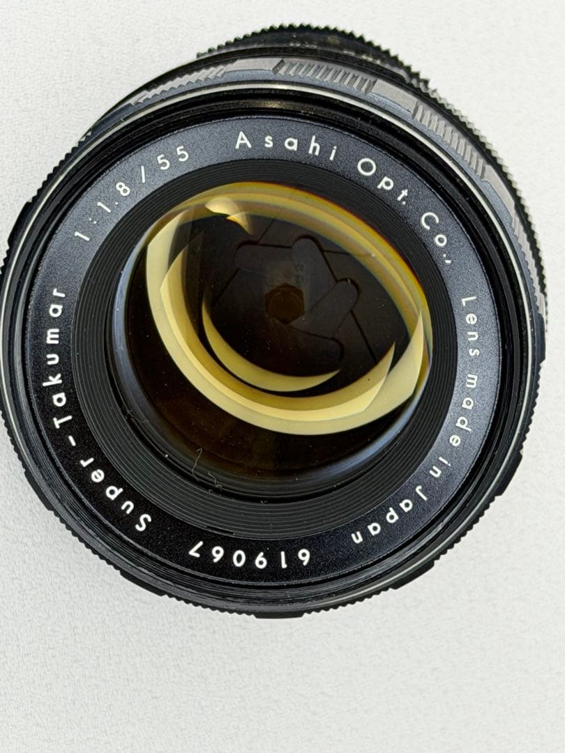 【希少・前期型】Super-Takumar 55mm f1.8 黄変なし／整備済