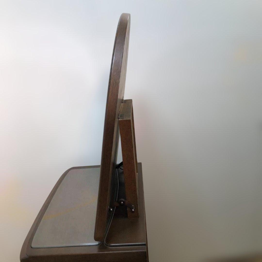 最高級総桐引出 桐材 国産 ドレッサー 曲面アーチ鏡 ガラス 250215-3