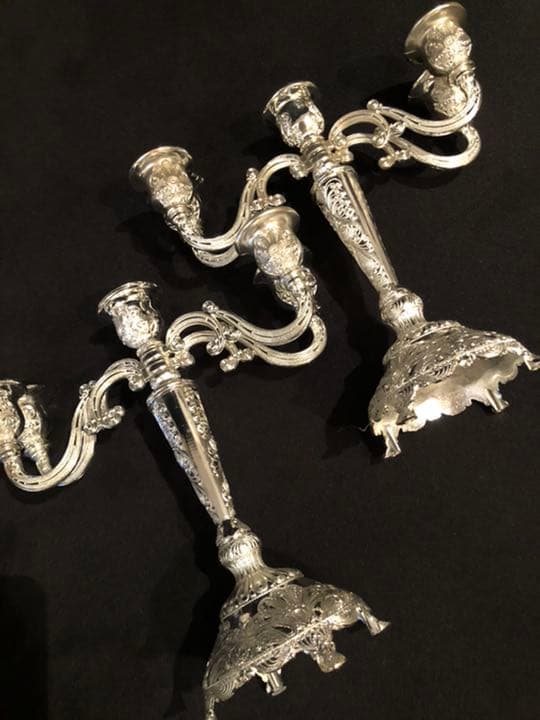 キャンドルスタンド　5灯　2本セット