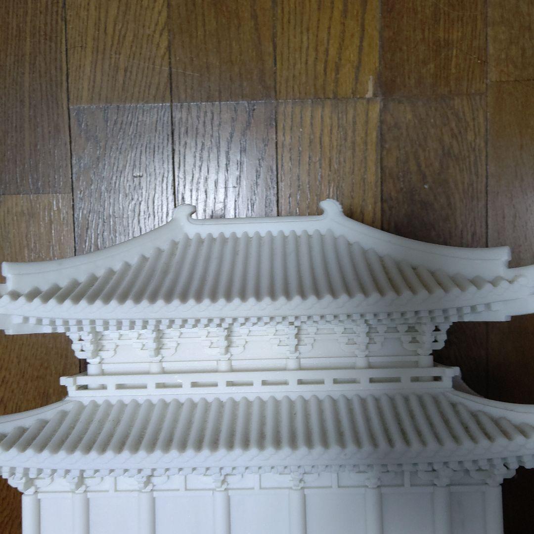 石製彫刻置物　検　神殿　大理石　オブジェクト　美術工芸　彫刻