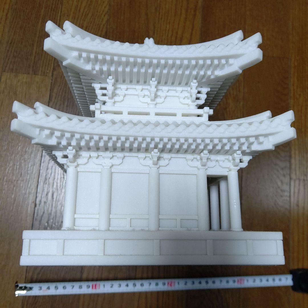 石製彫刻置物　検　神殿　大理石　オブジェクト　美術工芸　彫刻