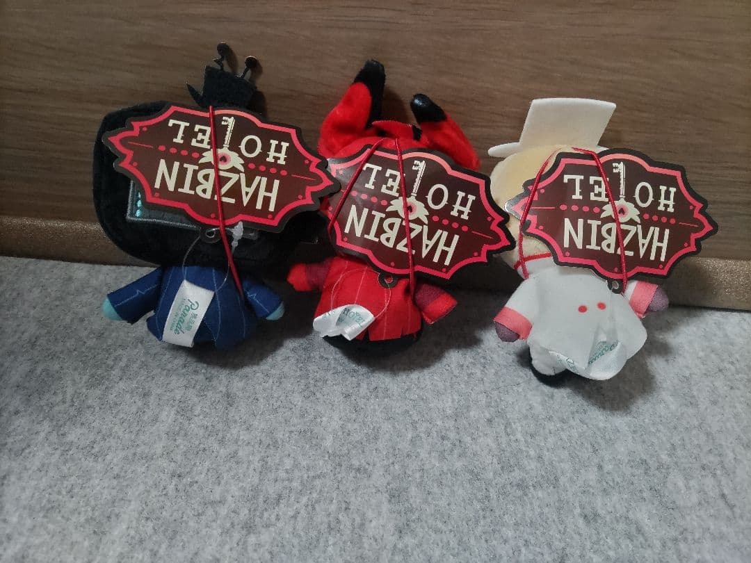 ハズビン・ホテルへようこそ おすわりマスコット ラウンドワン限定　3点セット