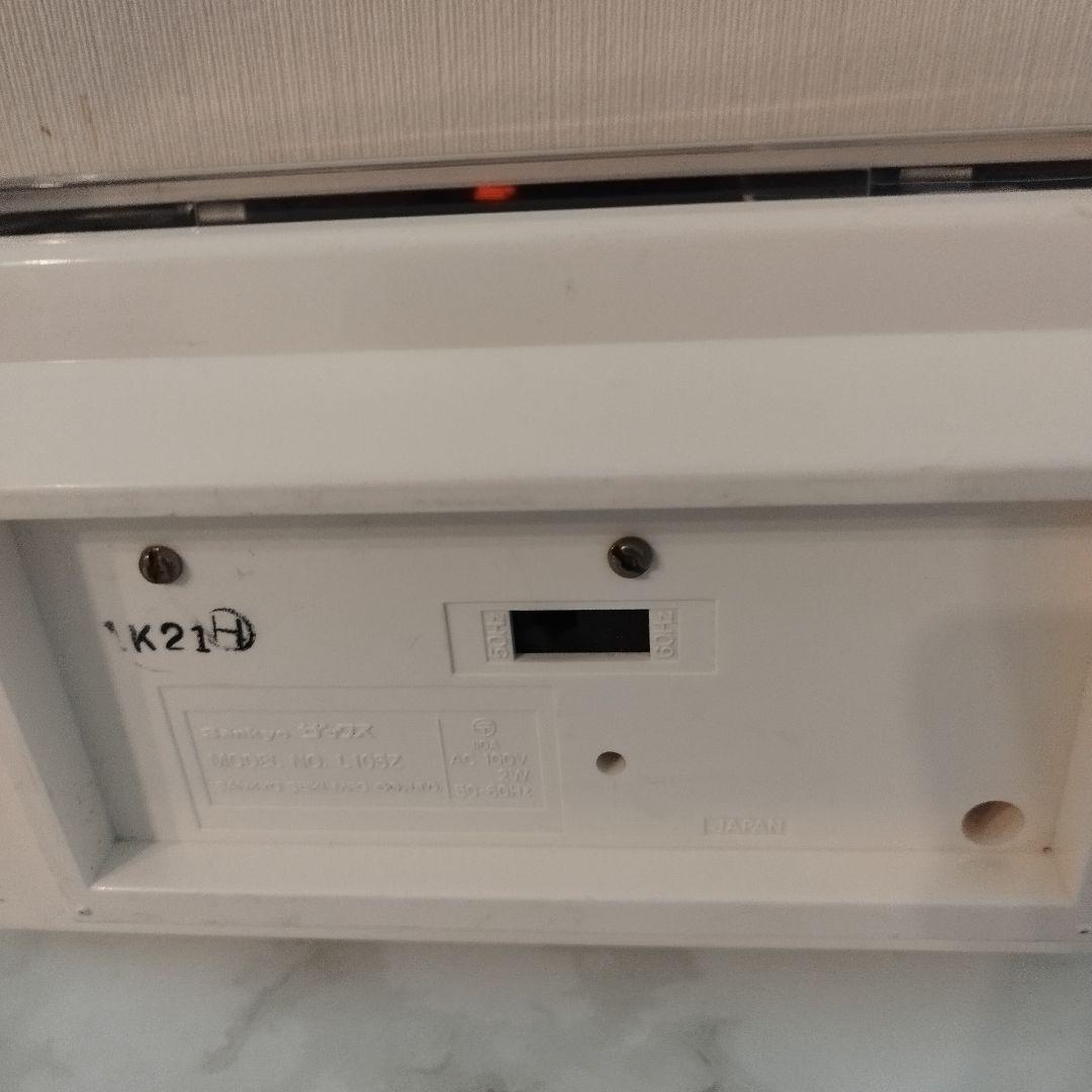 SANKYO パタパタ時計 昭和レトロ L105Z 50/60Hz 希少品