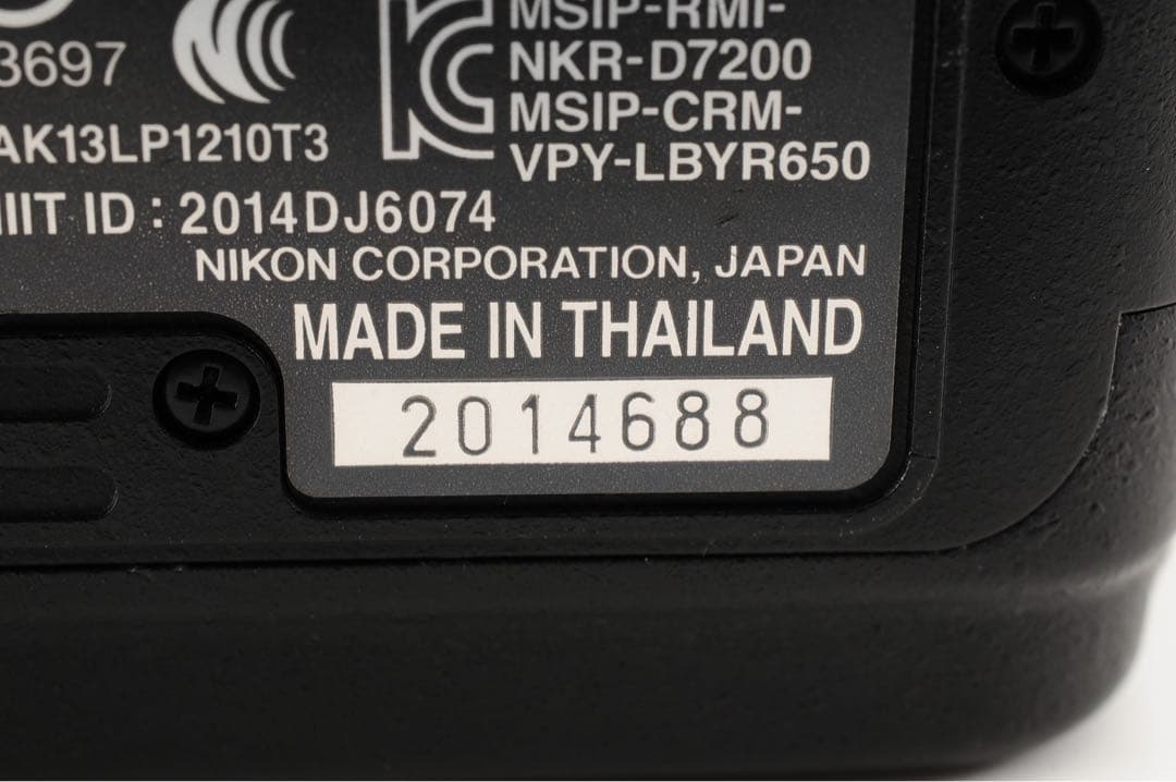 ◆シャッター数:50回!!・美品◆ Nikon ニコン D7200 デジタル一眼