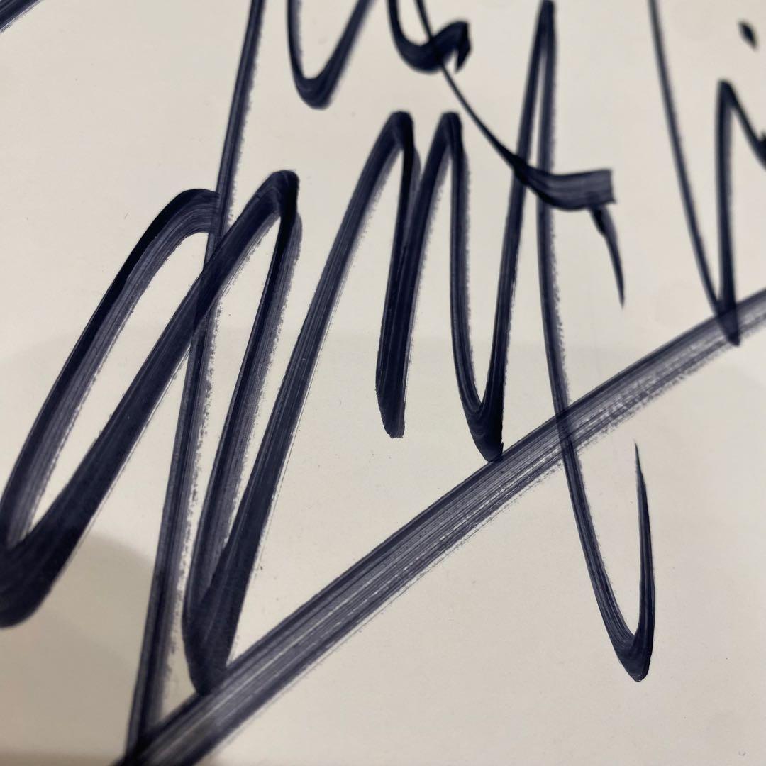 長渕剛 TOSHIBA EMI 直筆サイン 昭和アイドル 昭和レトロ 当時物