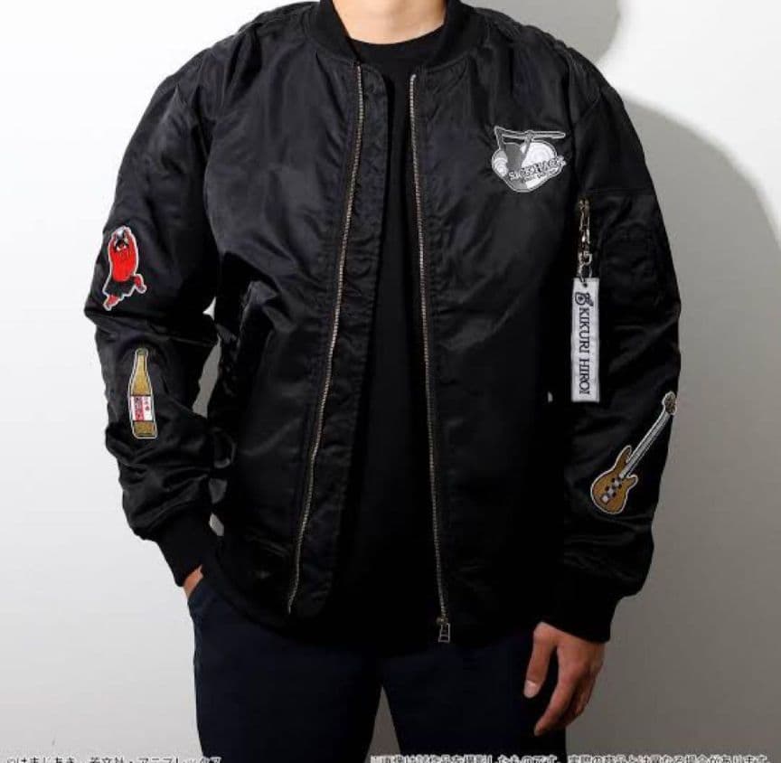 受注生産品　廣井きくりMA-1ジャケット