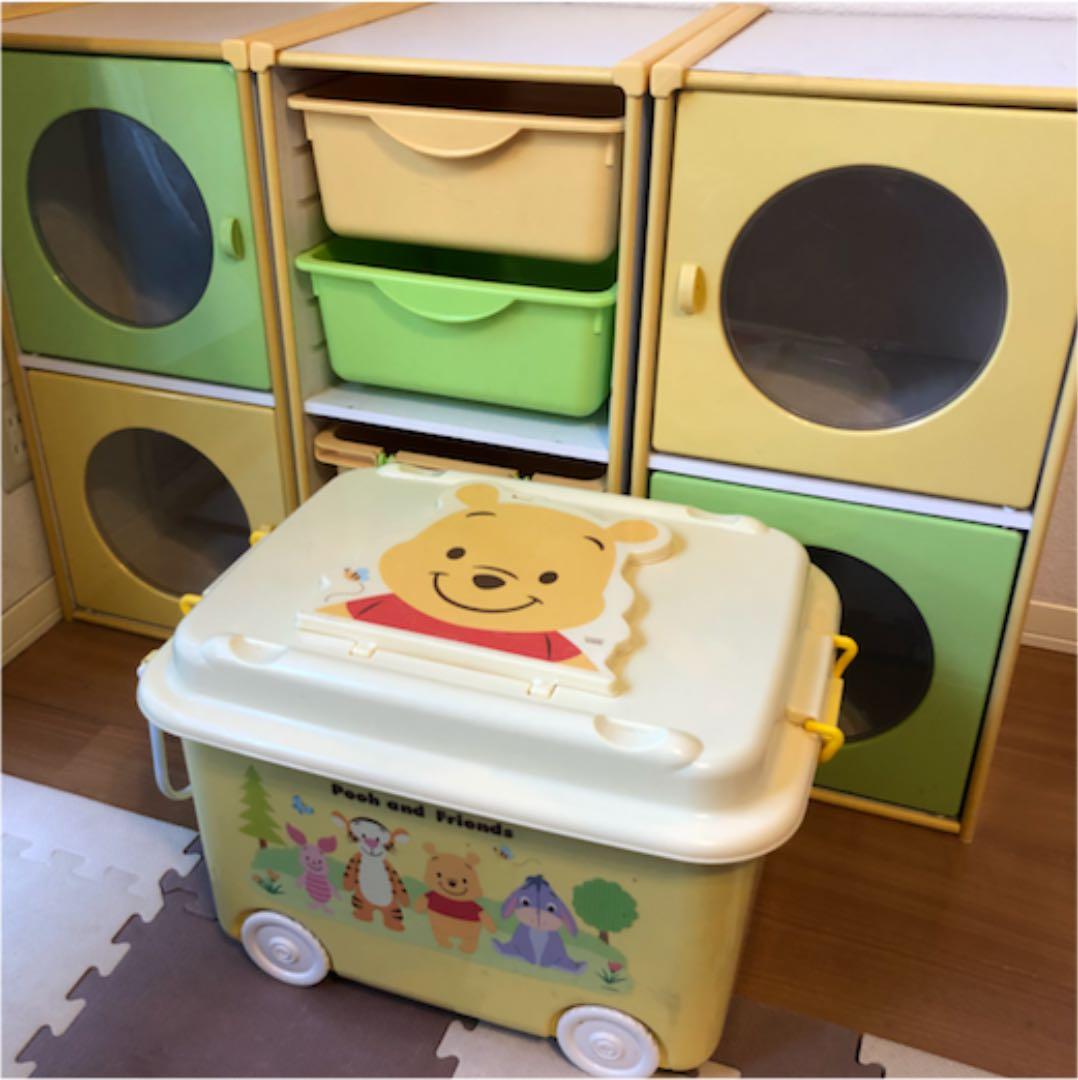 引き取り限定  子ども 収納 ボックス 家具 本棚
