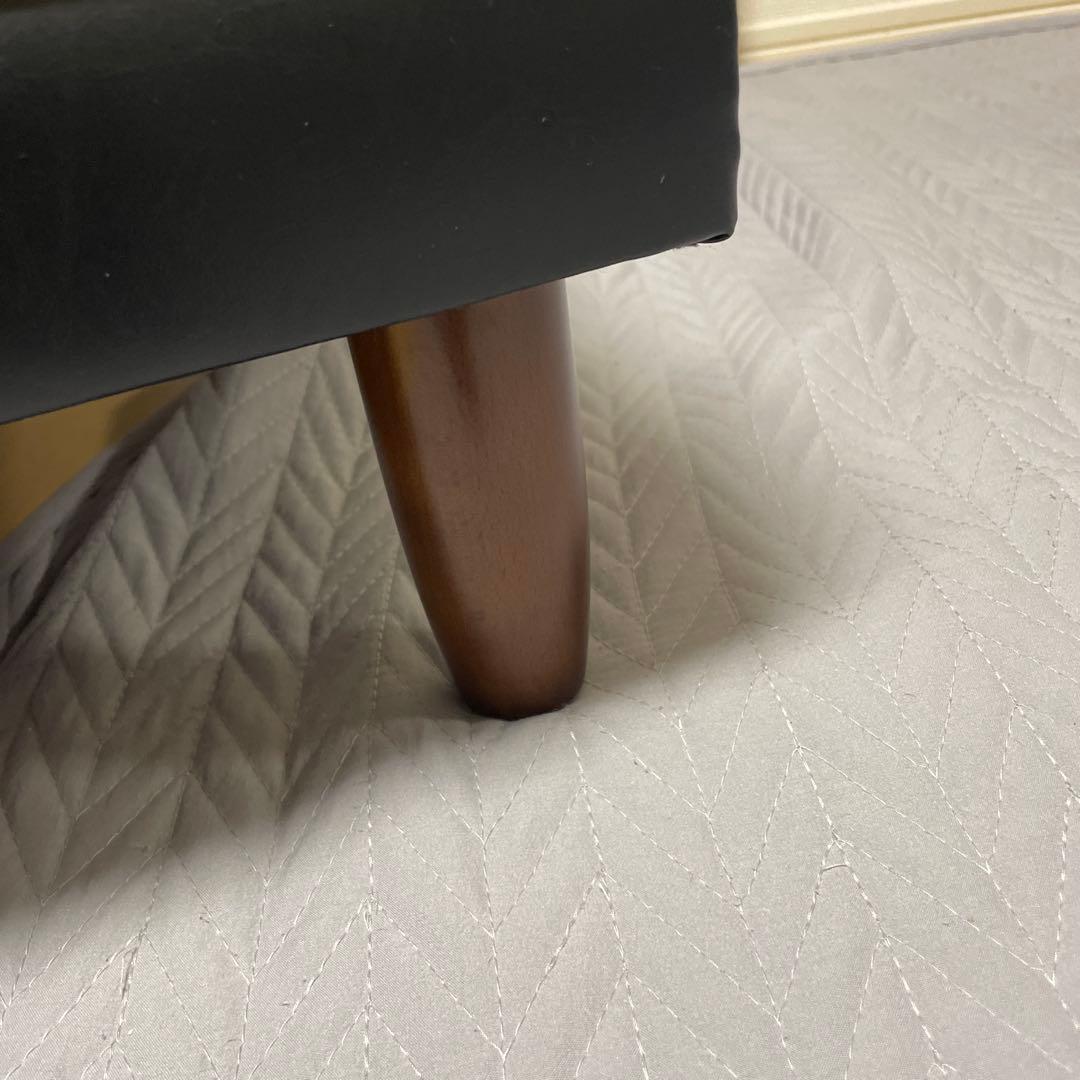 カリモク60　オットマン　スタンダードブラック A