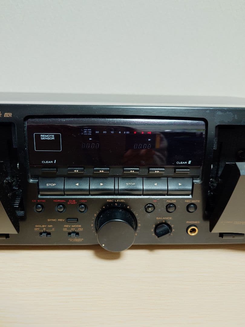 TEAC W-780R ダブルカセットデッキ ジャンク品