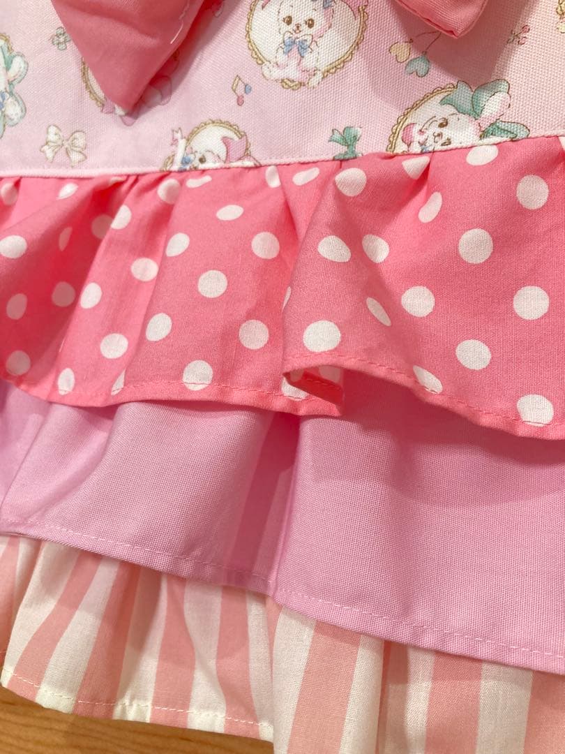 【Miyu様】レッスンバッグ(うさぎちゃん&ピンクドット)と大人用トートバッグ