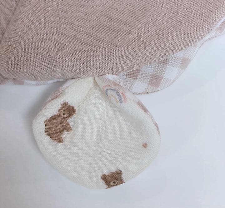 ハンドメイドスタイ　オーダースタイ　くまみみ　うさみみ