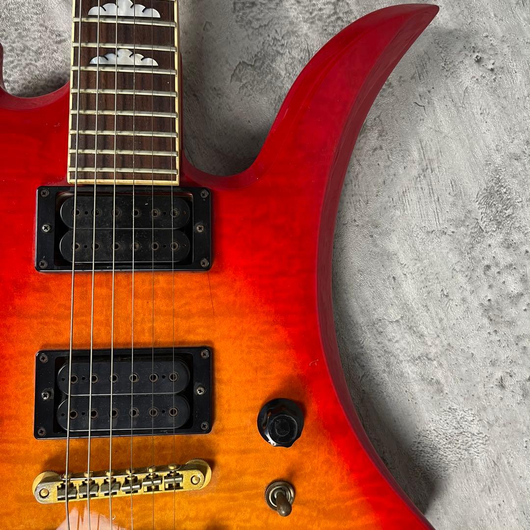 Burny バーニー エレキギター HIDEモデル　モッキンバードタイプ