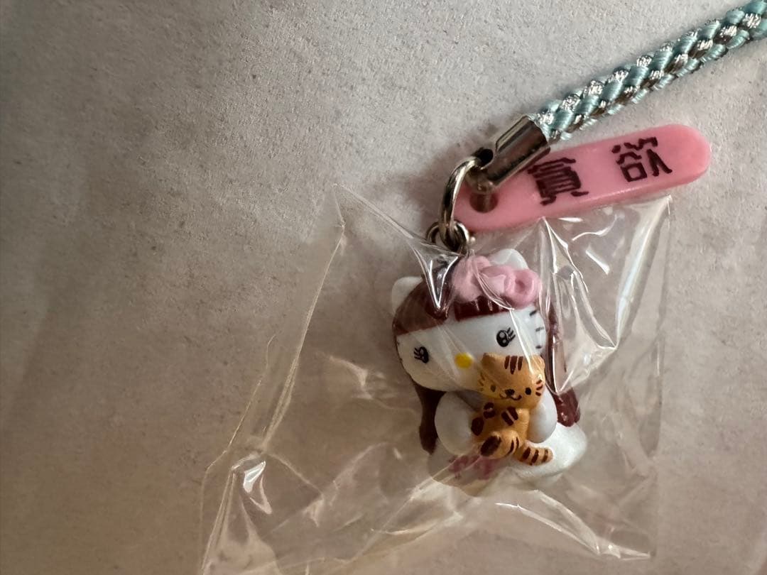 サンリオ ハローキティ しょこたん コラボ ストラップ レア