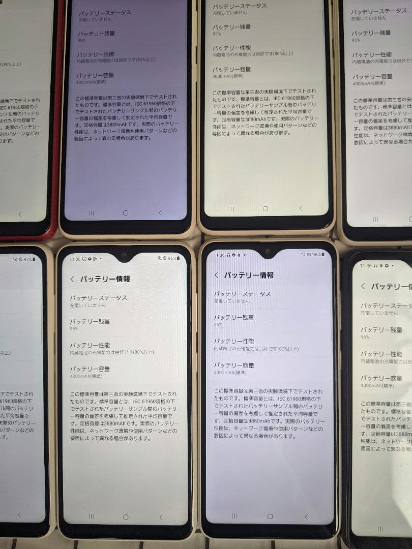 GalaxyA22 5G SC-56B android13 Simフリー14台