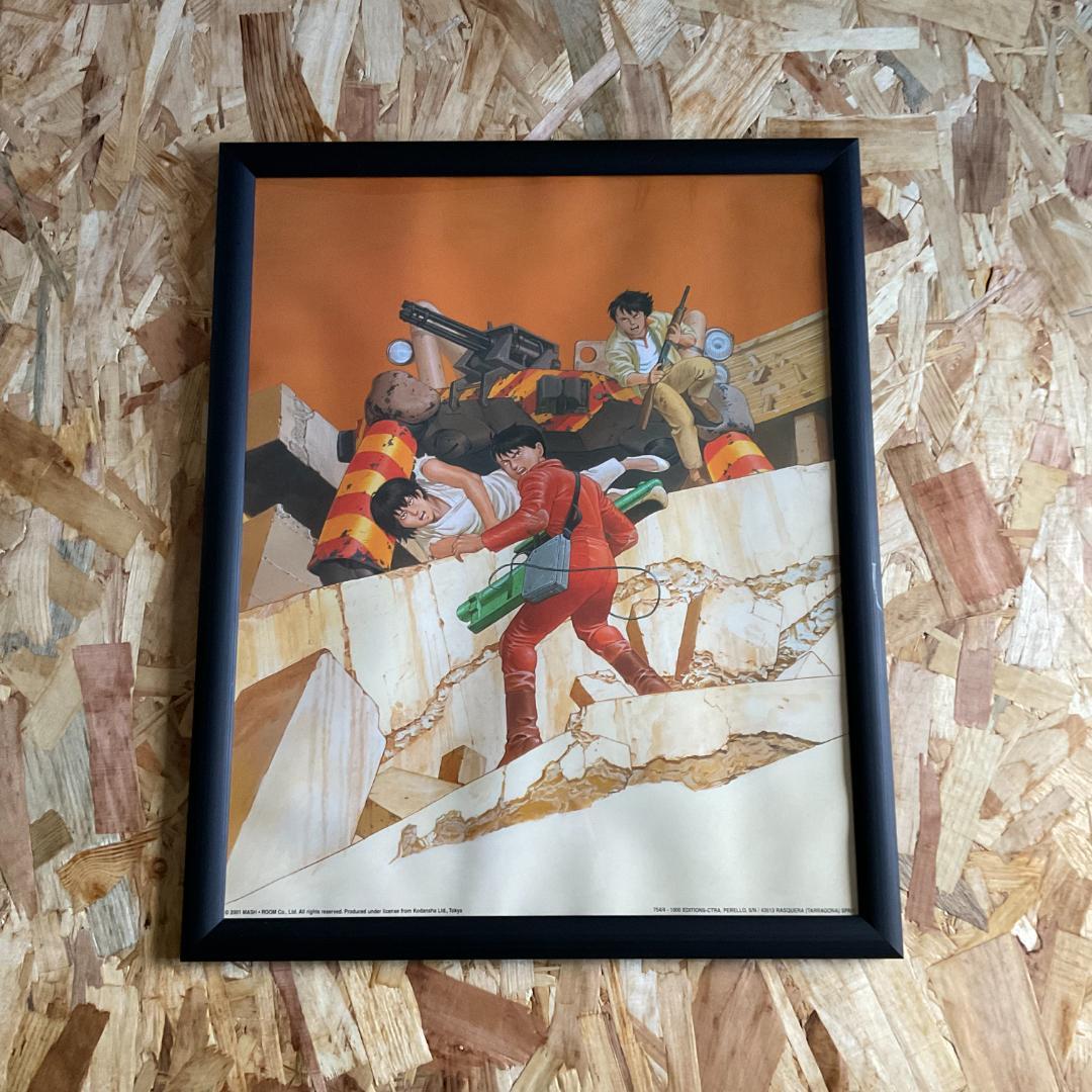 第6巻表紙 額装 1000 Editions AKIRA POSTER