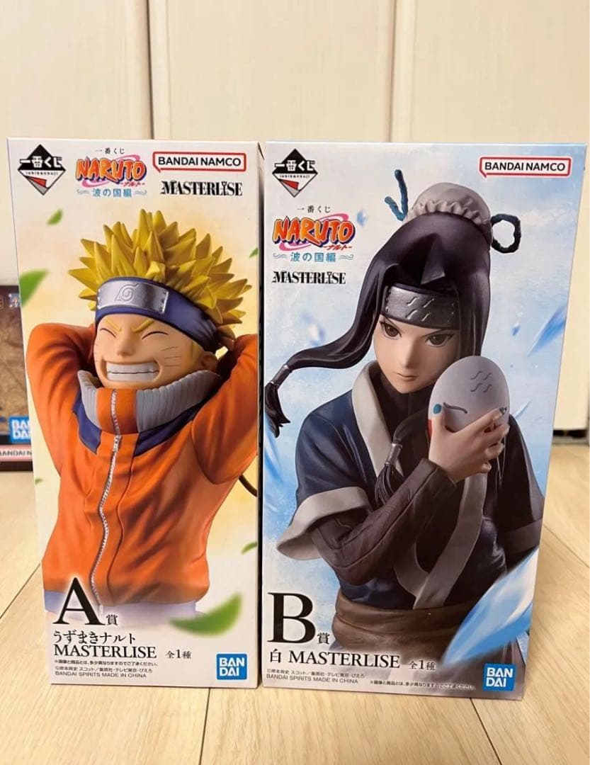 最終値下げ！NARUTO 一番くじ 波の国編フィギュア豪華まとめ売りセット！