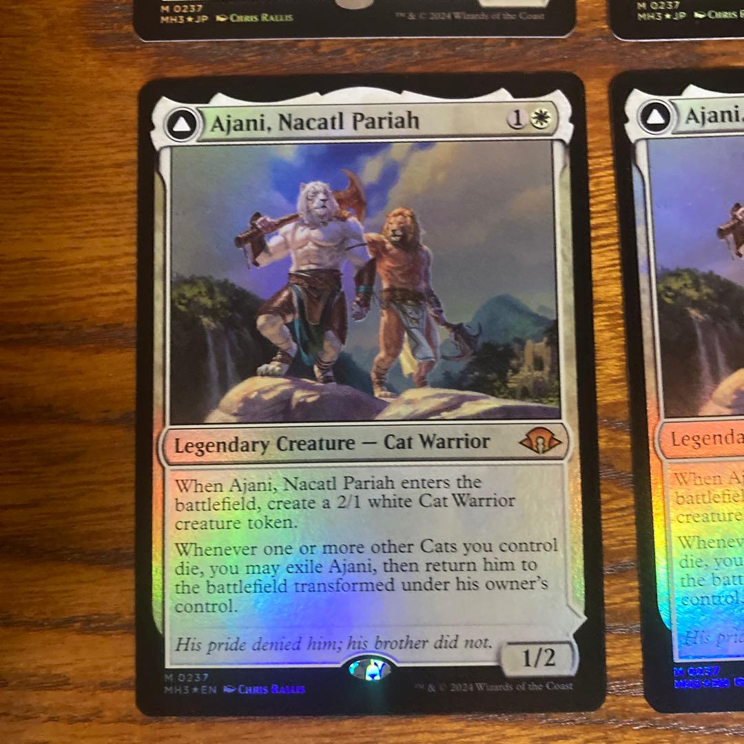 ナカティルの最下層民、アジャニ　4枚セット MTG