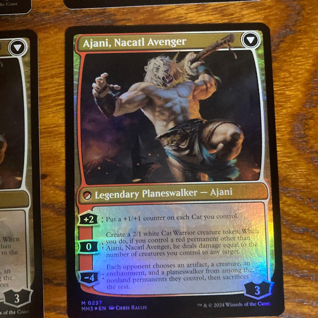 ナカティルの最下層民、アジャニ　4枚セット MTG